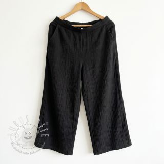 Baumwollstoff SLUB WASHED black