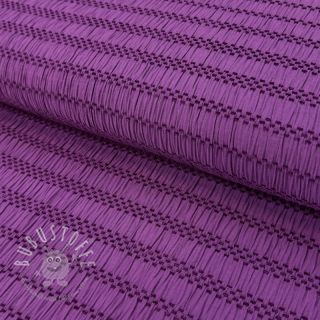 Viskosestoff CHENILLE JACQUARD cerise