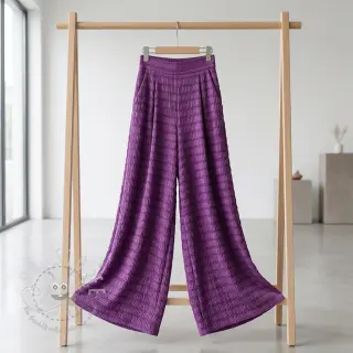 Viskosestoff CHENILLE JACQUARD cerise