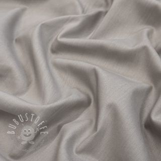Baumwollstoff mit Viskose light grey