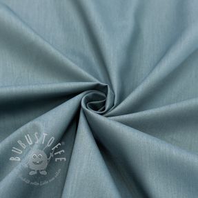 Baumwollstoff mit Viskose petrol