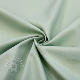 Baumwollstoff mit Viskose mint