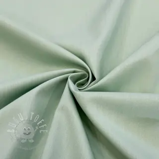 Baumwollstoff mit Viskose mint
