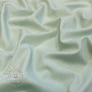 Baumwollstoff mit Viskose mint