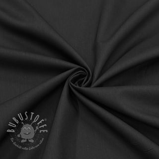 Baumwollstoff mit Viskose black