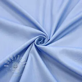 Baumwollstoff mit Viskose baby blue