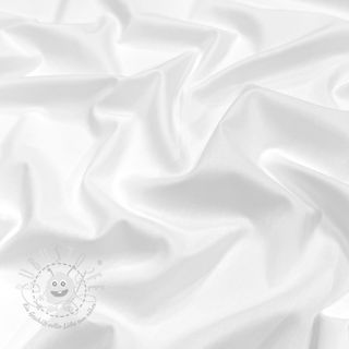 Baumwollstoff mit Viskose white