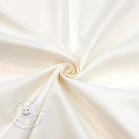 Baumwollstoff mit Viskose ecru