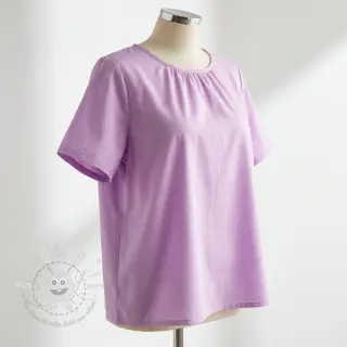 Baumwollstoff mit Viskose lilac