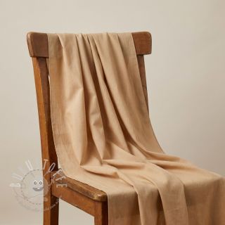Baumwollstoff mit Viskose sand