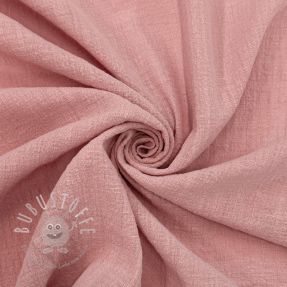 Baumwollstoff SLUB WASHED old rose