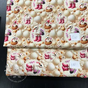 Stoffreste digi print 2178
