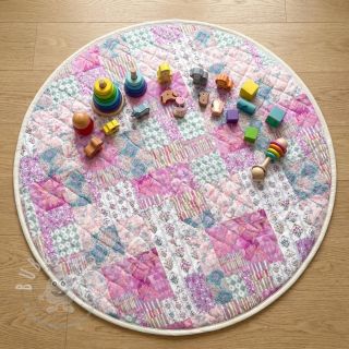 Double gauze/musselin STEPPED Flowers light pink digital print