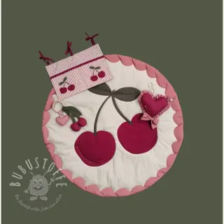 Baumwollstoff Cherries playmat PANEL digital print