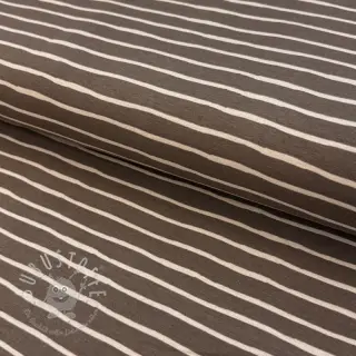 Jersey Stripes taupe