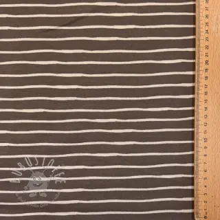 Jersey Stripes taupe