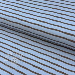 Jersey Stripes dusty blue