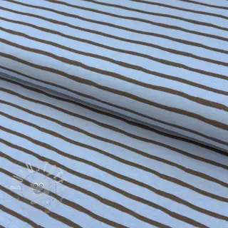 Jersey Stripes dusty blue