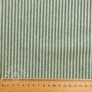 Dekostoff DOBBY Colored stripe army green