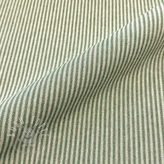 Dekostoff DOBBY Colored stripe army green