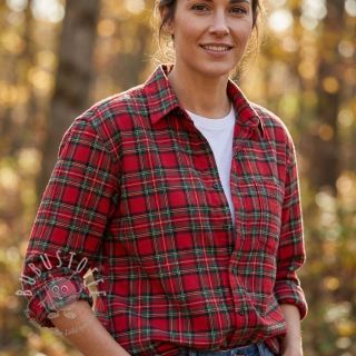 Baumwollstoff LIGHT FLANNEL Check design G