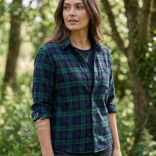 Baumwollstoff LIGHT FLANNEL Check design B