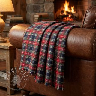 Baumwollstoff LIGHT FLANNEL Check design C
