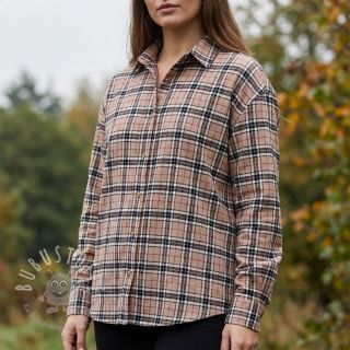 Baumwollstoff LIGHT FLANNEL Check design F