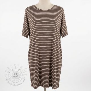 Jersey Stripes taupe