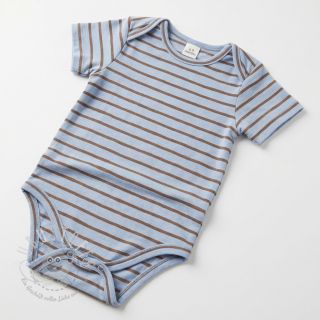 Jersey Stripes dusty blue