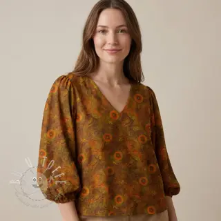 Viskosestoff RAYON POPLIN Specialty design D