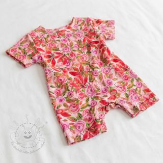 Viskosestoff RAYON POPLIN Printed Rosie design A
