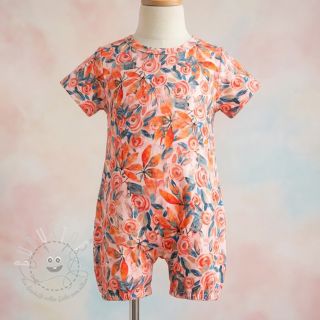 Viskosestoff RAYON POPLIN Printed Rosie design B