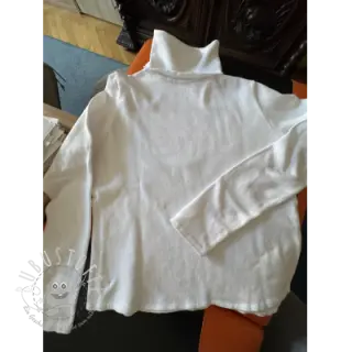 Strickstoff BIG KNIT white