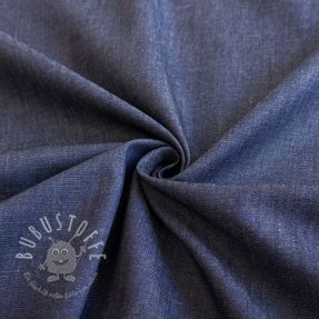 Baumwollstoff JEANS Chambre dark blue