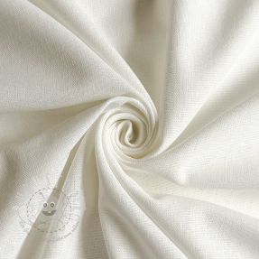 Baumwollstoff mit Leinen PREMIUM off white