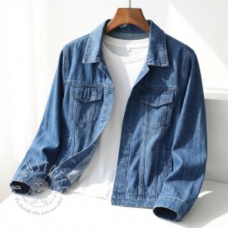 Baumwollstoff JEANS Chambre dark jeans