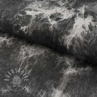 JEANS DENIM Tie -Dye 7,5 OZ black