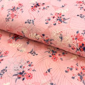 Baumwollstoff mit Beimischung Burny lovely pink