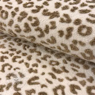 Mantelstoff TEDDY Panthera light brown