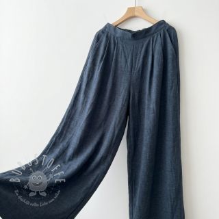 Leinenstoff SORONA navy