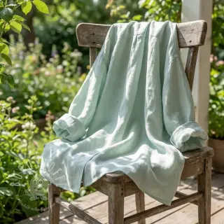 Leinenstoff SORONA mint