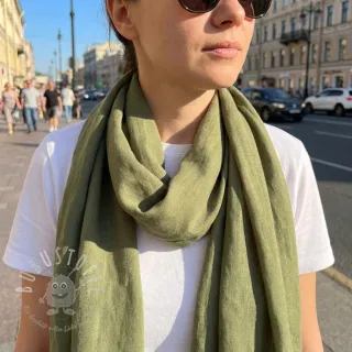 Leinenstoff SORONA green