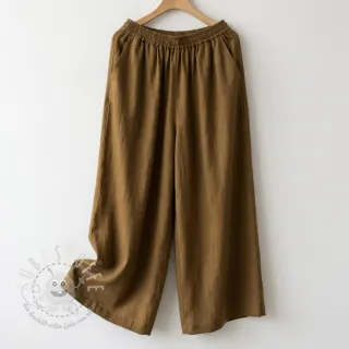 Leinenstoff SORONA khaki brown