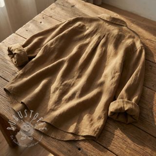 Leinenstoff SORONA khaki brown