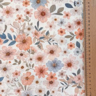 Viskosestoff leinen Sweet and small design B