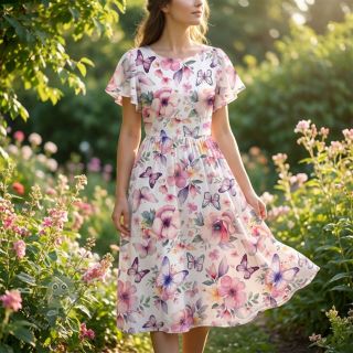 Jersey VISCOSE LYCRA HEAVY Soft and vibrant design D