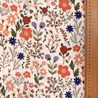 Viskosestoff leinen Botanic design B