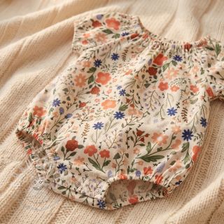 Viskosestoff leinen Botanic design B