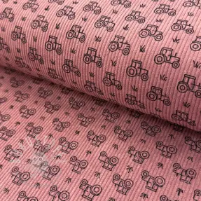Menčester STRETCH Tractors old pink
